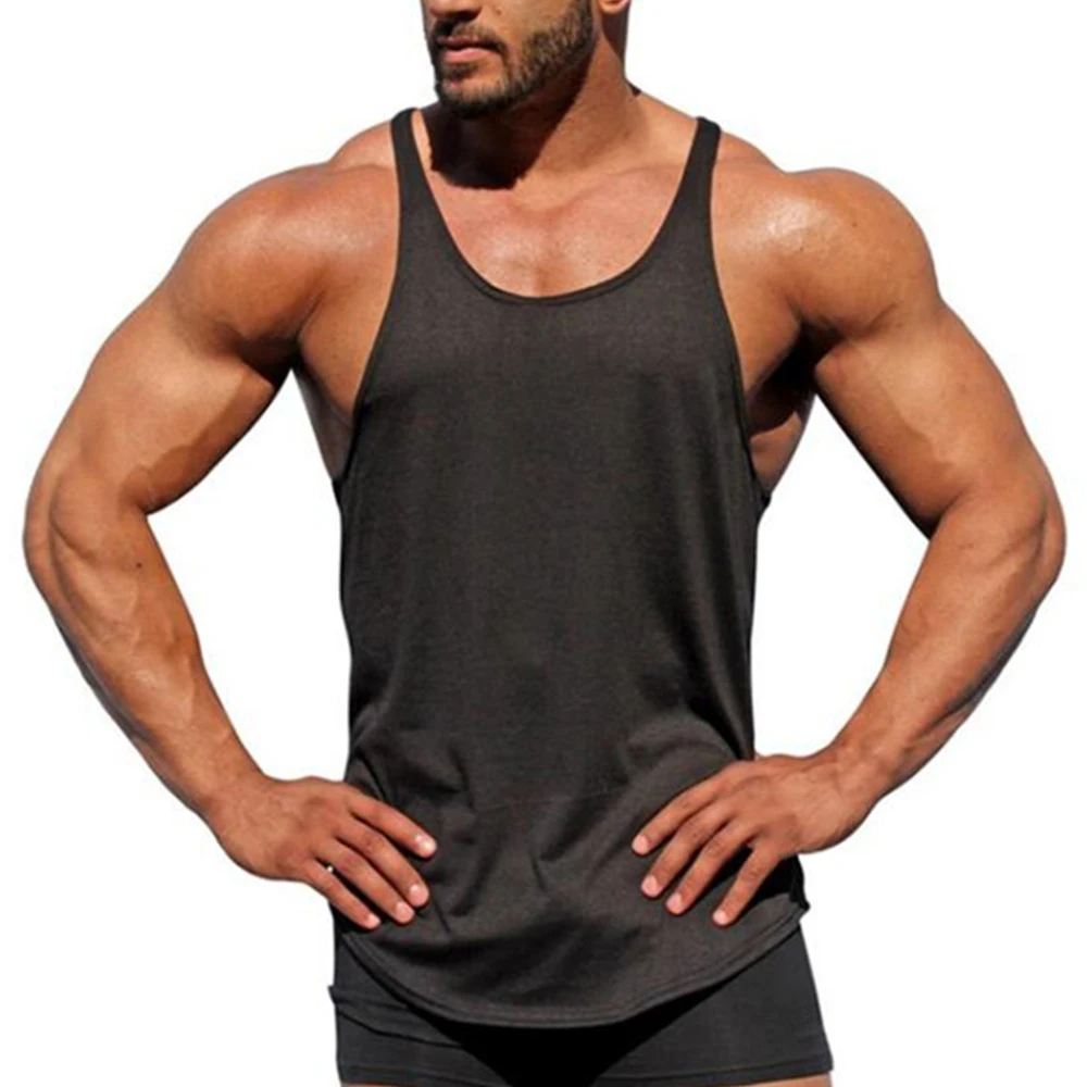 Mens Sleeveless Tank Top Fashion Fitness Muscle Gym Vest Singlet Bodybuilding Stringer Plain Tank Tops Summer Summer Quick-Dry
Mens Sleeveless Tank Top Fashion Fitness Muscle Gym Vest Singlet Bodybuilding Stringer Plain Tank Tops Summer Summer Quick-Dry