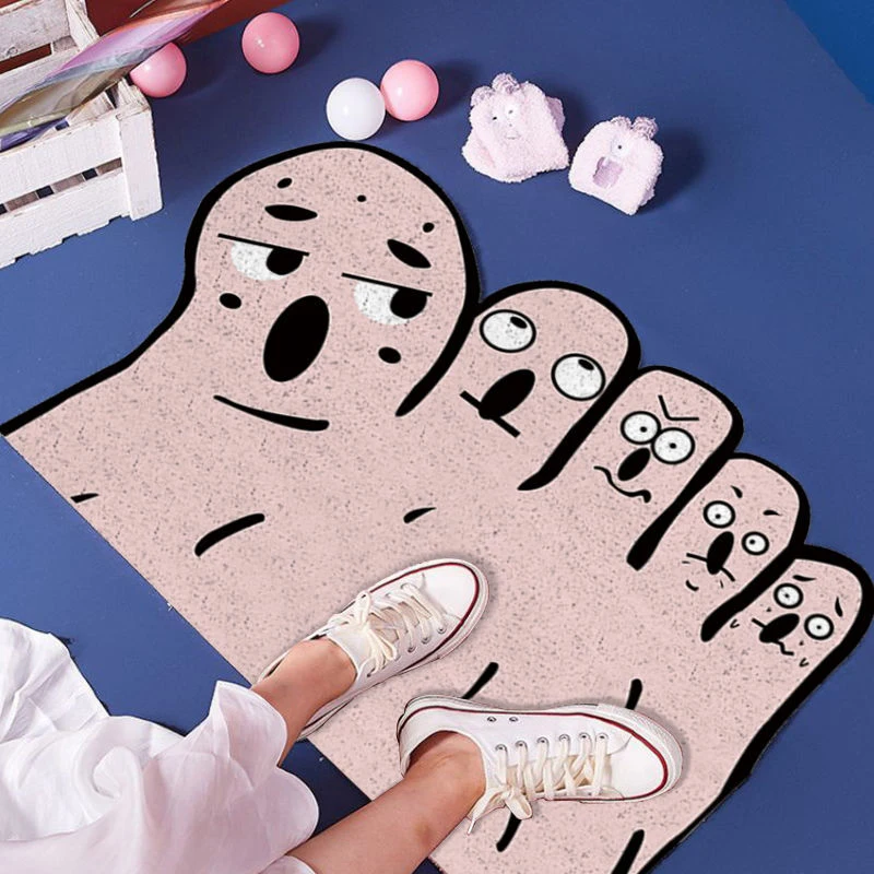 INS Creative Doormat Fun Foor Door Mat PVC Door Mat Non-slip Door Carpet Entrance Rug Pvc Foot Mat Bedroom Living Room Carpet
INS Creative Doormat Fun Foor Door Mat PVC Door Mat Non-slip Door Carpet Entrance Rug Pvc Foot Mat Bedroom Living Room Carpet