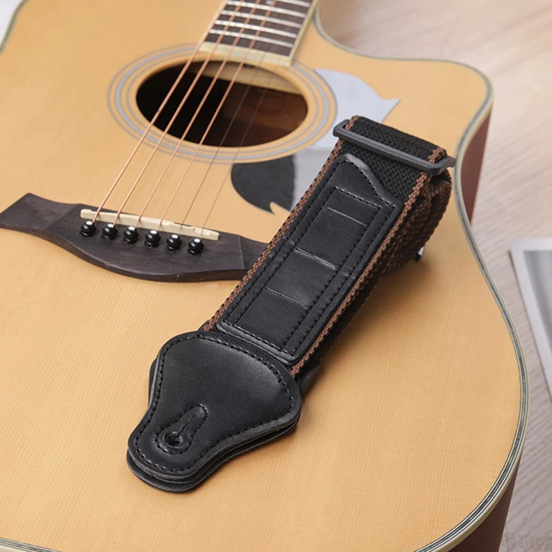 1Set Guitar Strap Guitar Strap Bass Electric Guitar Strap Guitar Strap Leather Head Strap Guitar Accessories
1Set Guitar Strap Guitar Strap Bass Electric Guitar Strap Guitar Strap Leather Head Strap Guitar Accessories