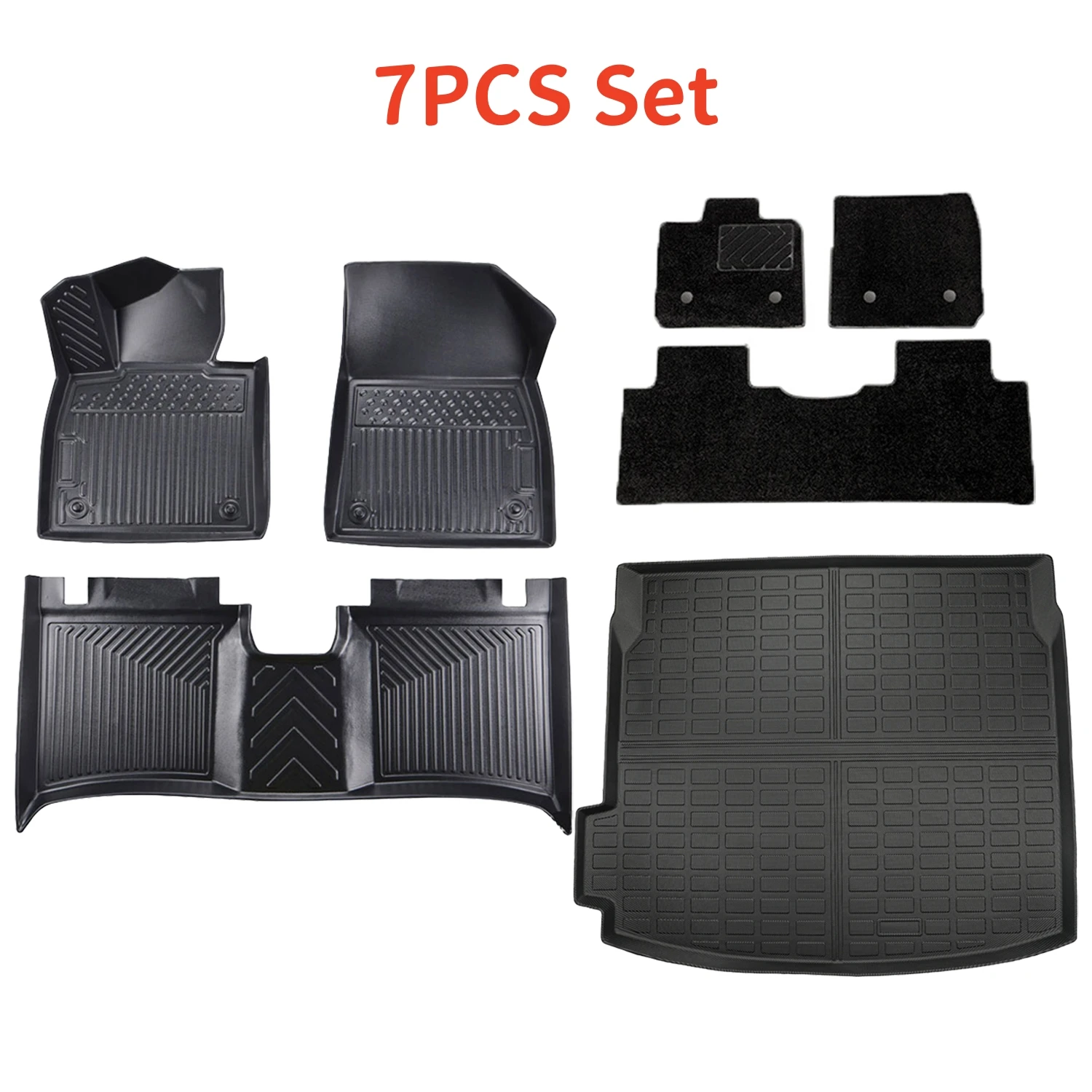 Для ZEEKR 001 2024 2025 коврики из ТПЭ, коврики в багажник, всепогодный водонепроницаемый багажник и передний коврик в багажник
Для ZEEKR 001 2024 2025 коврики из ТПЭ, коврики в багажник, всепогодный водонепроницаемый багажник и передний коврик в багажник