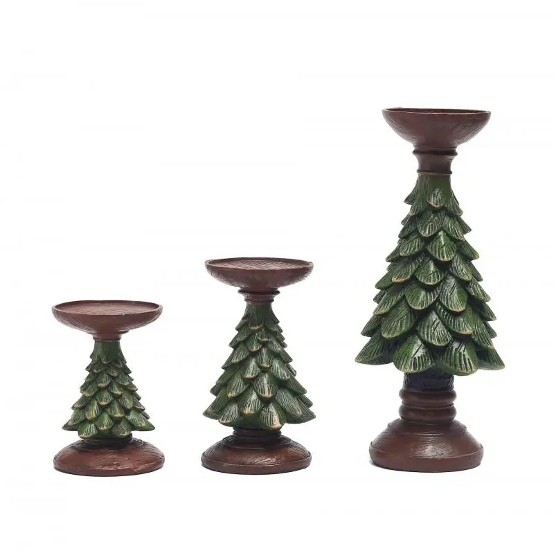 1Pc Creative Retro Christmas Tree Shaped Candlestick Ins European Style Home Living Room Decoration Crafts Resin Candlestick
1Pc Creative Retro Christmas Tree Shaped Candlestick Ins European Style Home Living Room Decoration Crafts Resin Candlestick