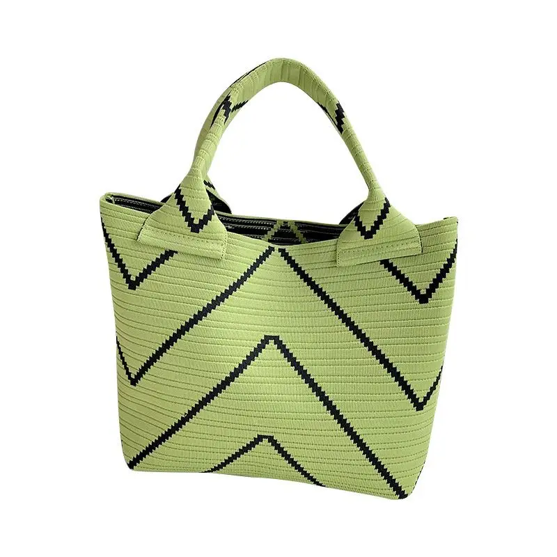 Women's Bags Designed 2023 Women's Shoulder Bag Knitted Stripe Bag Large Capacity Tote Bag Water Bucket Bag Handbags For Woman
Women's Bags Designed 2023 Women's Shoulder Bag Knitted Stripe Bag Large Capacity Tote Bag Water Bucket Bag Handbags For Woman