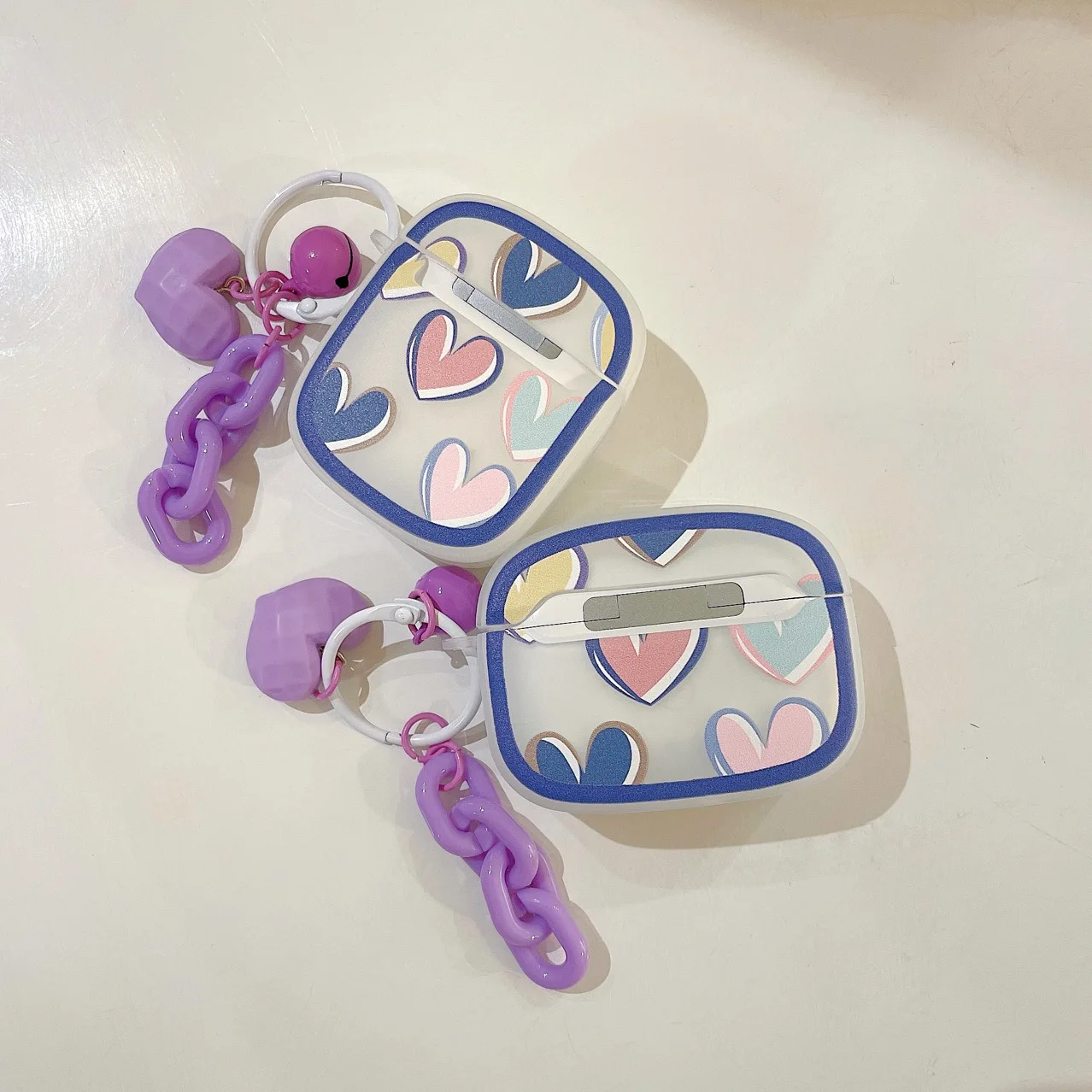 Ins wind love purple pendant applicable Airpods case apple wireless bluetooth headset two-thirds generation Pro
Ins wind love purple pendant applicable Airpods case apple wireless bluetooth headset two-thirds generation Pro