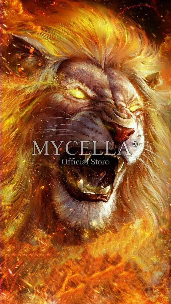 5D DIY Diamond Painting Flame lion Diamond Mosaic Animal Tigers Embroidery Square Crafts&Sewing Needlework Wall Painting Art
5D DIY Diamond Painting Flame lion Diamond Mosaic Animal Tigers Embroidery Square Crafts&Sewing Needlework Wall Painting Art