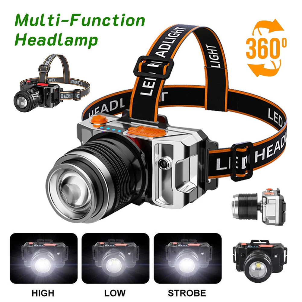 Super Bright 500LM LED Headlamp Outdoor Tool Long Range For Mtb Road Cycling Carp Fishing BBQ Camping Hiking Travel Lights
Super Bright 500LM LED Headlamp Outdoor Tool Long Range For Mtb Road Cycling Carp Fishing BBQ Camping Hiking Travel Lights