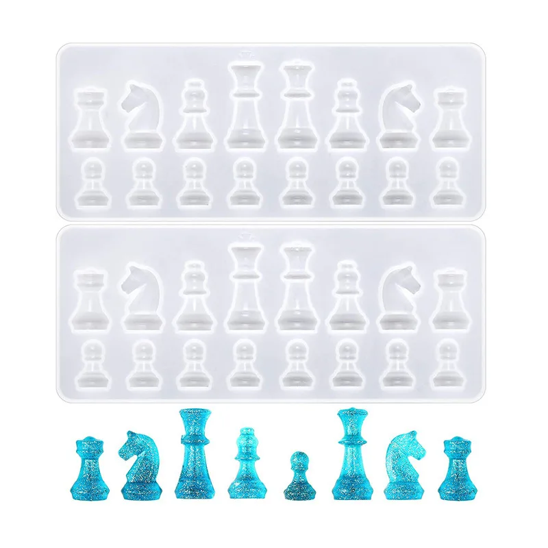 Silicone Mold for Resin International Chess Mold Jewelry Keychain Pendant Mold DIY Clay Epoxy Resin Pendant Molds for Jewelry
Silicone Mold for Resin International Chess Mold Jewelry Keychain Pendant Mold DIY Clay Epoxy Resin Pendant Molds for Jewelry