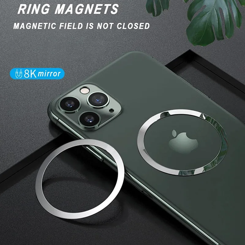 For Magsafe Wireless Charger Sticker for IPhone 13 Pro Max 12 Phone Metal Magnetic Ring for Macsafe Fast Charging Ring Holder
For Magsafe Wireless Charger Sticker for IPhone 13 Pro Max 12 Phone Metal Magnetic Ring for Macsafe Fast Charging Ring Holder
