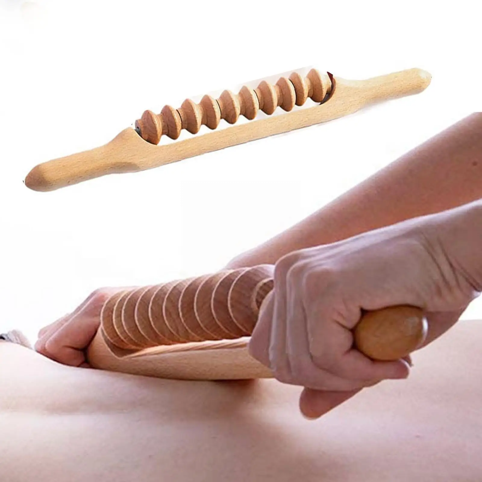 Massager For Body Natural Wood Therapy Scraping Massage Stick Back SPA Massager Tool Point Treatment Relax Roller St P0U2
Massager For Body Natural Wood Therapy Scraping Massage Stick Back SPA Massager Tool Point Treatment Relax Roller St P0U2