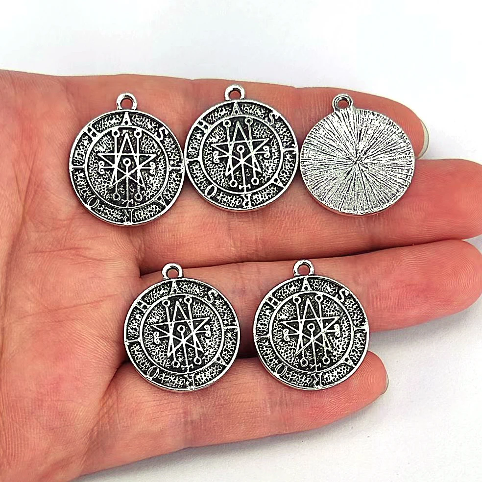 50PCS Seal of BELPHEGOR Satan pendant charm Women/Men Round Demon Pendant Jewelry DIY
50PCS Seal of BELPHEGOR Satan pendant charm Women/Men Round Demon Pendant Jewelry DIY