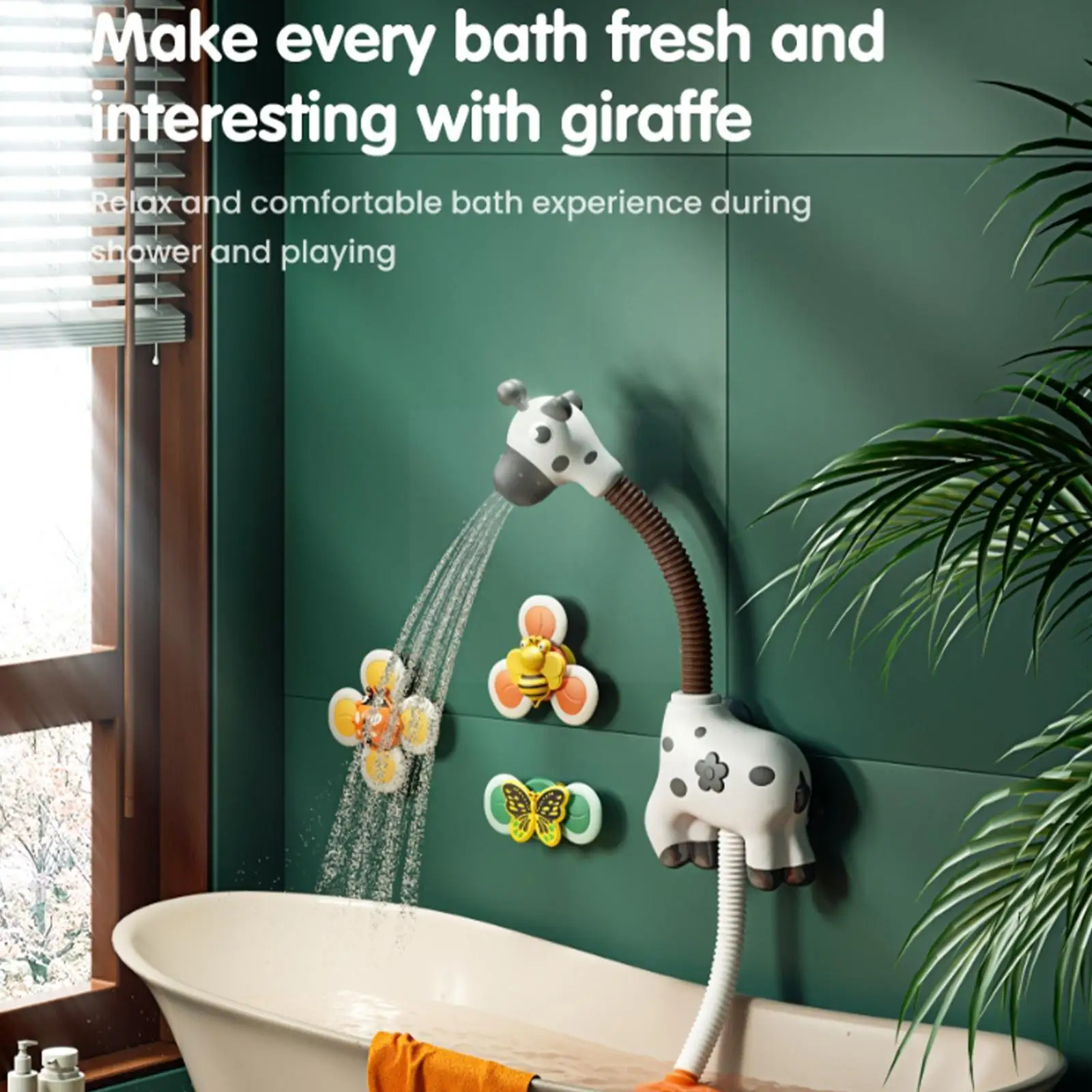Baby Shower Sprinkler Bath Toys For Kids Baby Water Game Giraffe Model Faucet Shower Water Spray Toy For Children Bathroom J6f9
Baby Shower Sprinkler Bath Toys For Kids Baby Water Game Giraffe Model Faucet Shower Water Spray Toy For Children Bathroom J6f9
