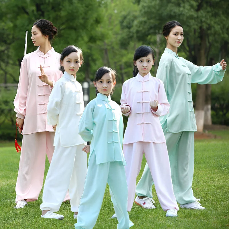 Children's Taiji Clothes Long Sleeve Short Sleeve Children's Kung Fu Performance Clothes Men's and Women's Martial Arts Training
Children's Taiji Clothes Long Sleeve Short Sleeve Children's Kung Fu Performance Clothes Men's and Women's Martial Arts Training