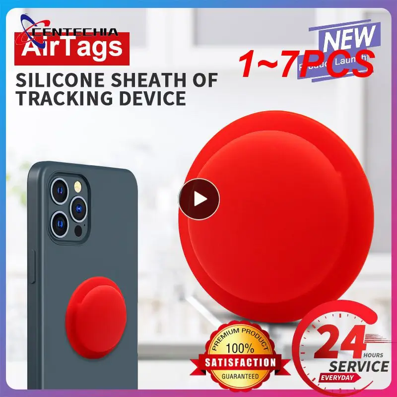 1~7PCS Only Cover For Airtags Tracker Silicone Case Anti-lost Protective Sleeve Back Adhesive Mount Soft Cover Protector For
1~7PCS Only Cover For Airtags Tracker Silicone Case Anti-lost Protective Sleeve Back Adhesive Mount Soft Cover Protector For