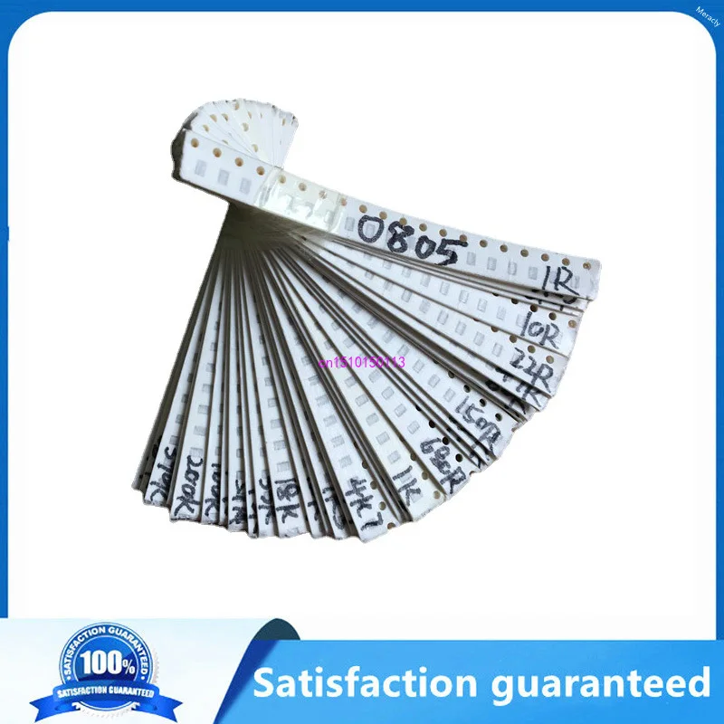2000pcs 0805 SMD Resistor Kit Assorted Kit 1ohm-1M ohm 5% 80valuesX 25pcs=2000pcs Sample Kit
2000pcs 0805 SMD Resistor Kit Assorted Kit 1ohm-1M ohm 5% 80valuesX 25pcs=2000pcs Sample Kit