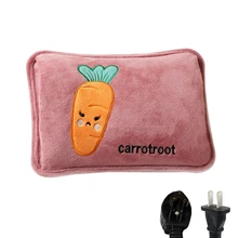 Rechargeable Hot Water Bag Adorable Hand Warmer Heat Pack Water Bag for Winter