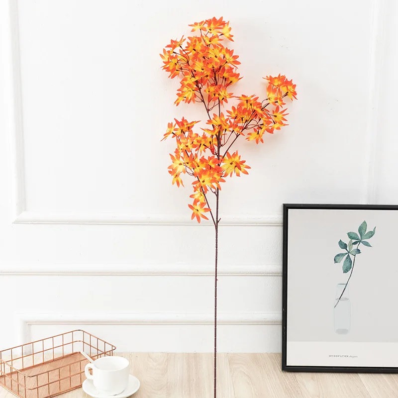 Autumn Decoration 88cm Simulation Maple Leaf Wedding Decoration Living Room Garden Shopping Mall Scene Layout Fake Maple Leaf
Autumn Decoration 88cm Simulation Maple Leaf Wedding Decoration Living Room Garden Shopping Mall Scene Layout Fake Maple Leaf