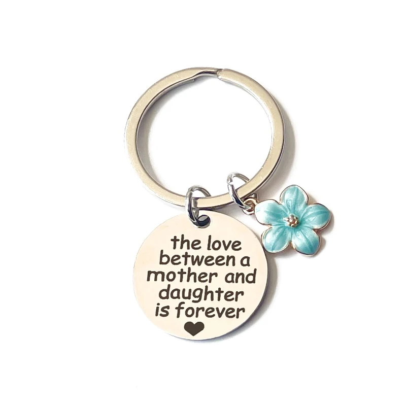 Letter Keyring Mother's Day Gift Daughter's Birthday Decoration Flower Pendant Pendant Metal Stainless Steel Keychain
Letter Keyring Mother's Day Gift Daughter's Birthday Decoration Flower Pendant Pendant Metal Stainless Steel Keychain