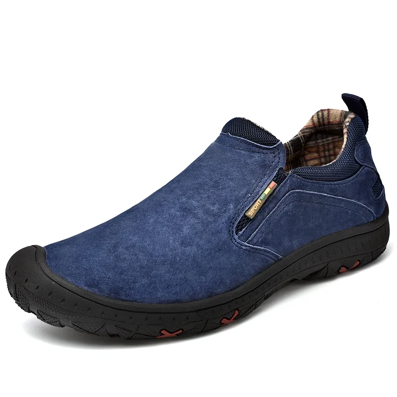 Brand Genuine Leather Men's Shoes Outdoor Suede Loafers Luxury Men's Sneakers Driving Shoes Handmade Breathable Casual Shoes
Brand Genuine Leather Men's Shoes Outdoor Suede Loafers Luxury Men's Sneakers Driving Shoes Handmade Breathable Casual Shoes