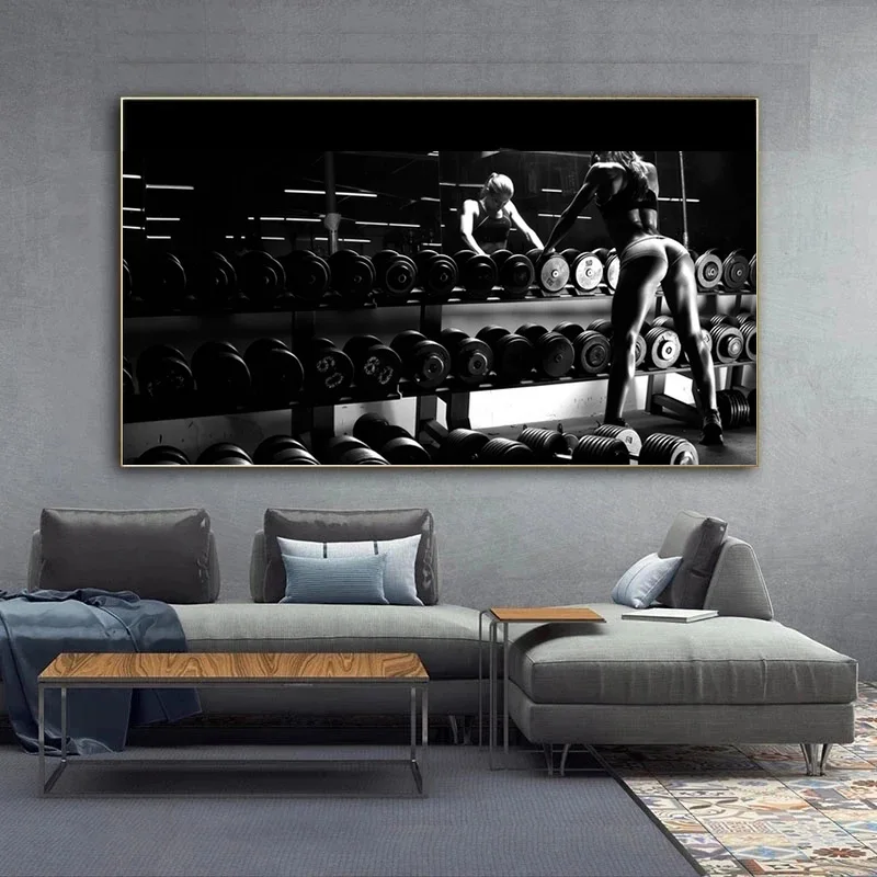 Sexy Bodybuilding Girl Motivational Poster Canvas Painting Print Wall Art Decoration Pictures for Gym Home Room Decor Cuadros
Sexy Bodybuilding Girl Motivational Poster Canvas Painting Print Wall Art Decoration Pictures for Gym Home Room Decor Cuadros