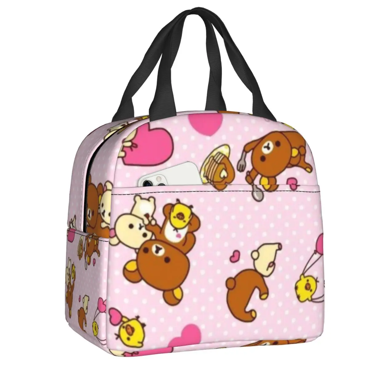 Термоизолированные сумки для ланча Rilakkuma, Женский японский мультяшный контейнер для ланча манги, многоразовый контейнер для школы
Термоизолированные сумки для ланча Rilakkuma, Женский японский мультяшный контейнер для ланча манги, многоразовый контейнер для школы