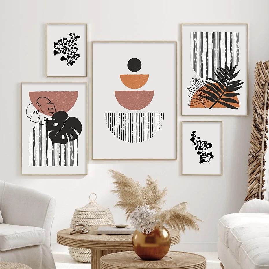 Abstract Painting Geometric Line Leaves Boho Posters Canvas Wall Art Print Pictures for Bedroom Living Room Interior Home Decor
Abstract Painting Geometric Line Leaves Boho Posters Canvas Wall Art Print Pictures for Bedroom Living Room Interior Home Decor