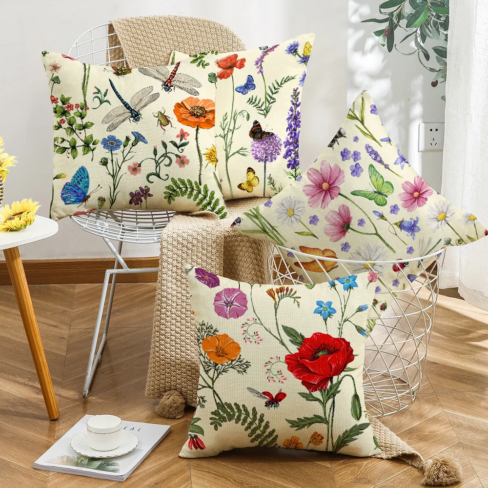 2023 New Small Plant Throw Pillow Flower Print Pillowcase Cushion Bed Pillowcase Home Decor Car Decoration Cushion Cover 45x45cm
2023 New Small Plant Throw Pillow Flower Print Pillowcase Cushion Bed Pillowcase Home Decor Car Decoration Cushion Cover 45x45cm
