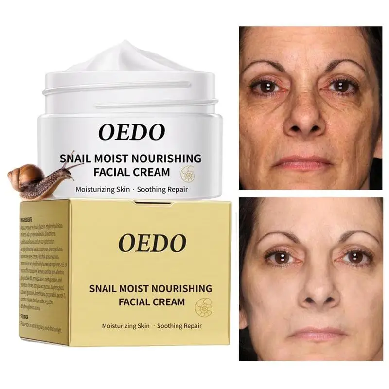 Snail Face Cream Anti Age Firming Moisturizer 35g Brightening Anti Wrinkles Fade Dark Circle Whitening Essence Korean Skin Care
Snail Face Cream Anti Age Firming Moisturizer 35g Brightening Anti Wrinkles Fade Dark Circle Whitening Essence Korean Skin Care