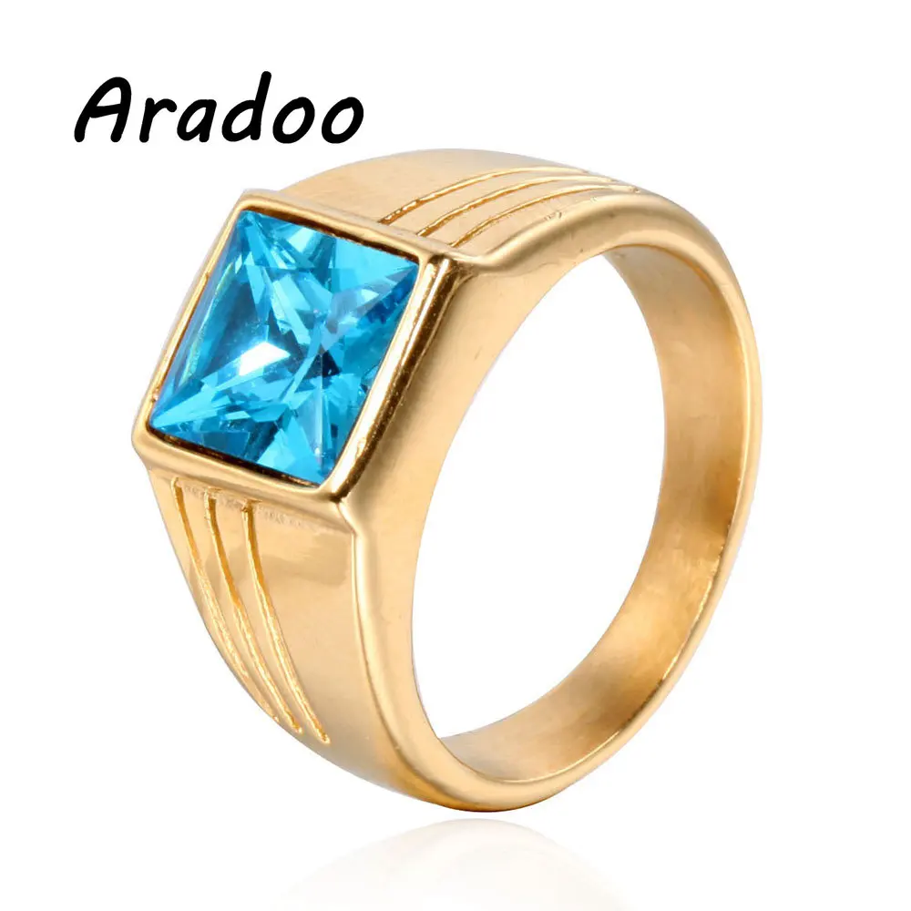 Vintage Simple Square Colored Zirconia Ring 18K Gold Plated Titanium Steel Ring Couple Ring Valentine's Day Jewelry Gift
Vintage Simple Square Colored Zirconia Ring 18K Gold Plated Titanium Steel Ring Couple Ring Valentine's Day Jewelry Gift