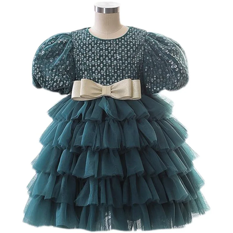 2023 Летнее Детское модное платье принцессы зеленое пушистое платье для дня рождения искусственная одежда бальные платья Детские 1 год наряды
2023 Летнее Детское модное платье принцессы зеленое пушистое платье для дня рождения искусственная одежда бальные платья Детские 1 год наряды
