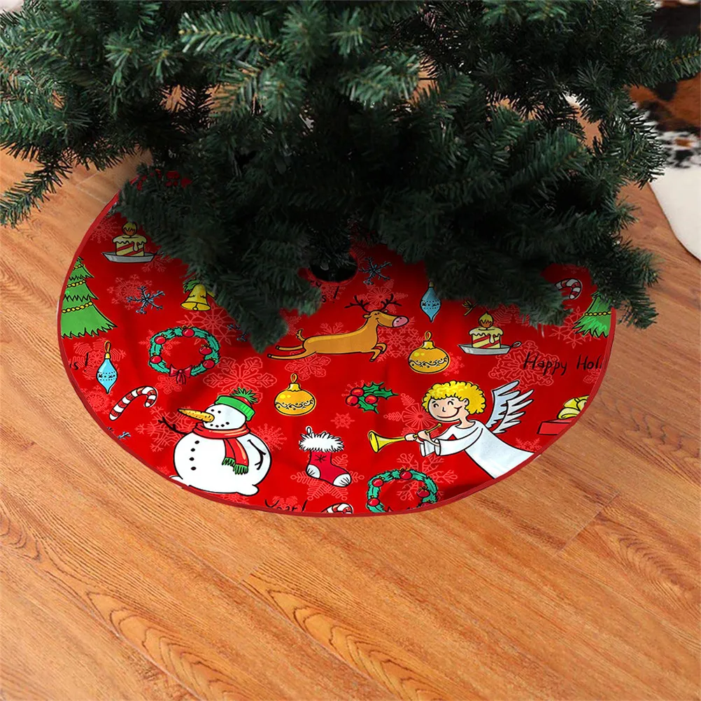 Christmas Tree Skirt New Year Home Decoration Round Christmas Tree Skirts Decoration Santa Claus Decor for Home Supplies
Christmas Tree Skirt New Year Home Decoration Round Christmas Tree Skirts Decoration Santa Claus Decor for Home Supplies