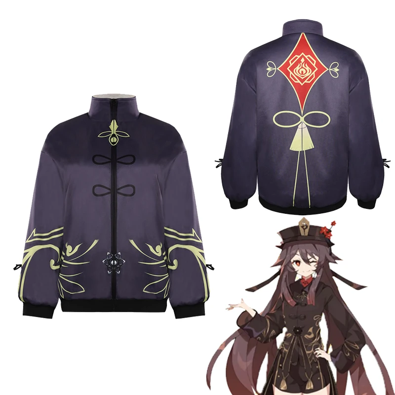 Genshin Impact HUTAO Cosplay Coat Costume Women Outfits Adult Girl Casual Coat Fashion Zip Up Jacket Halloween Party Role Suit
Genshin Impact HUTAO Cosplay Coat Costume Women Outfits Adult Girl Casual Coat Fashion Zip Up Jacket Halloween Party Role Suit