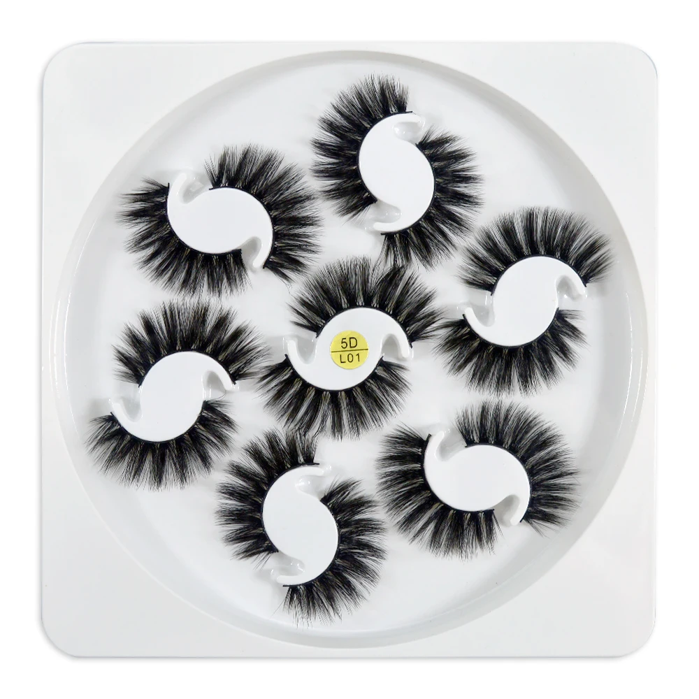 7 Pairs 5D Mink Hair False Eyelashes Extension 9-20mm Lashes Wispies Fluffy Fake lash Makeup Tool Natural long Handmade Eyelash
7 Pairs 5D Mink Hair False Eyelashes Extension 9-20mm Lashes Wispies Fluffy Fake lash Makeup Tool Natural long Handmade Eyelash