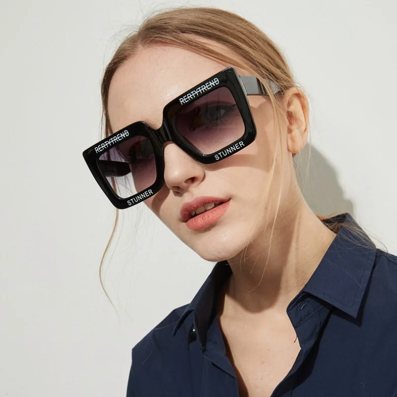 Oversized Black Sunglasses 2022 Women Retro Vintage Square Sun Glasses Men Luxury Gradient Brand Shades Eyewear Oculos De Sol
Oversized Black Sunglasses 2022 Women Retro Vintage Square Sun Glasses Men Luxury Gradient Brand Shades Eyewear Oculos De Sol