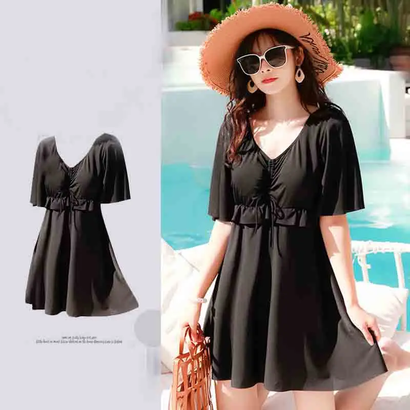 Женский слитный купальник 3XL-4XL, французский купальник сплошного цвета, консервативное шоу, тонкий бюстгальтер с поддержкой, платье, стильный купальник
Женский слитный купальник 3XL-4XL, французский купальник сплошного цвета, консервативное шоу, тонкий бюстгальтер с поддержкой, платье, стильный купальник