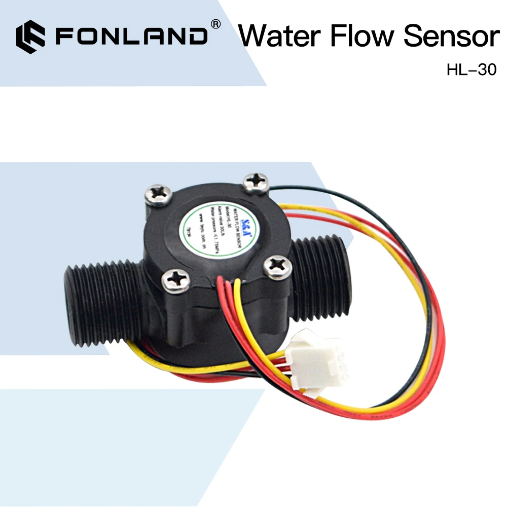 FONLAND Water Flow Switch Sensor HL-30 for S&A Chiller for CO2 Laser Engraving Cutting Machine
FONLAND Water Flow Switch Sensor HL-30 for S&A Chiller for CO2 Laser Engraving Cutting Machine