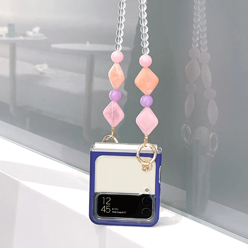 For Samsung Galaxy ZFlip3 Cover Simple Transparent Cases with Long Lanyard for Z Flip 3 Samsung F7110 Case Girlfriend Gift
For Samsung Galaxy ZFlip3 Cover Simple Transparent Cases with Long Lanyard for Z Flip 3 Samsung F7110 Case Girlfriend Gift