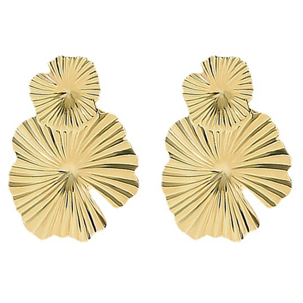 Earringsfor Flower Gold Dangle Statement Ear Petal Jewelry Fashion Spring Floral Summer Girls Golden Double Trendy Drops Gift
Earringsfor Flower Gold Dangle Statement Ear Petal Jewelry Fashion Spring Floral Summer Girls Golden Double Trendy Drops Gift