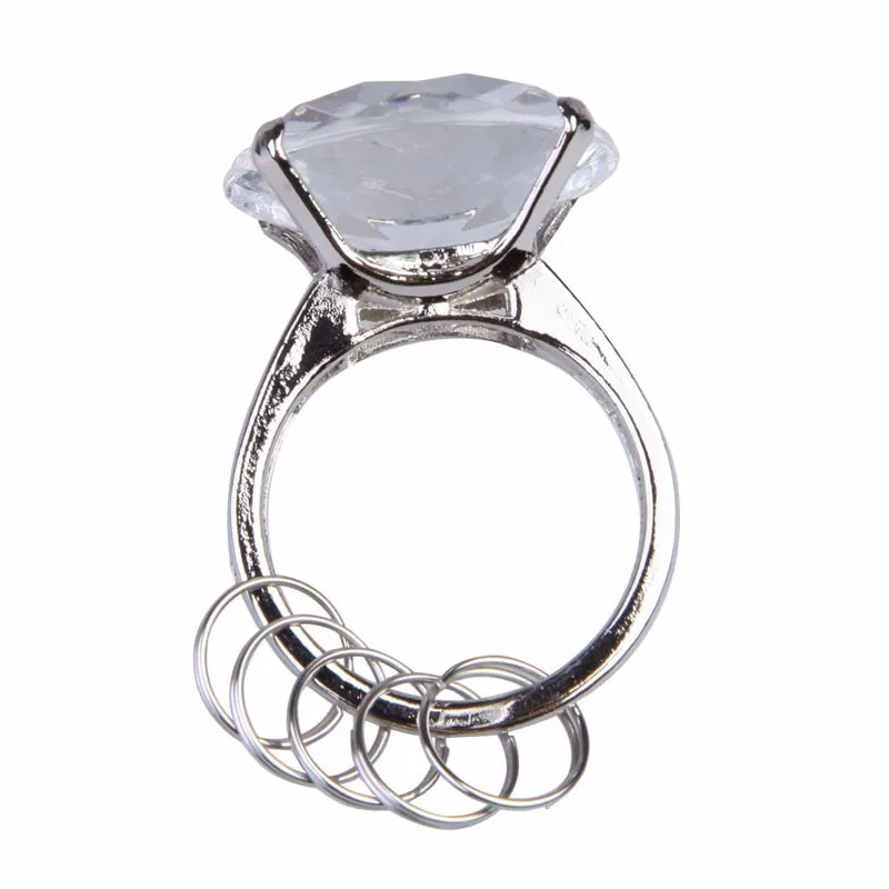 Недорогие сувениры для домашвечерние свадебные подарки брелок в форме кольца с