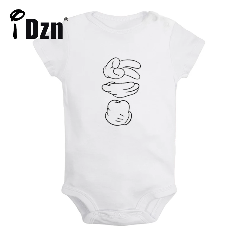 iDzn NEW Rock Paper Scissors Cute Baby Fun Print Rompers Boys Girls Bodysuit Infant Short Sleeves Jumpsuit Kids Soft Clothes
iDzn NEW Rock Paper Scissors Cute Baby Fun Print Rompers Boys Girls Bodysuit Infant Short Sleeves Jumpsuit Kids Soft Clothes