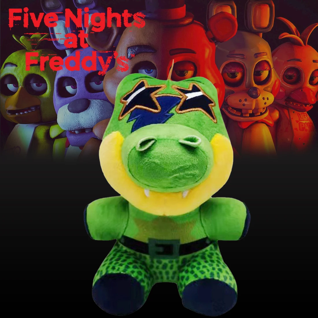 Фредди плюшевый Кукла FNAF Vannie Montgomery Gator Roxanne Wolf Glamrock Freddy Chica Мягкие плюшевые игрушки
Фредди плюшевый Кукла FNAF Vannie Montgomery Gator Roxanne Wolf Glamrock Freddy Chica Мягкие плюшевые игрушки
