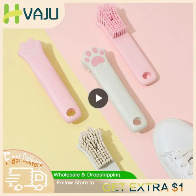 Soft Bristles Clothes Brush Cat Claw Shape Pp Laundry Cleaning Brush Cute Household Shoe Clothing Board Brush Wash Shoe Cartoon
Soft Bristles Clothes Brush Cat Claw Shape Pp Laundry Cleaning Brush Cute Household Shoe Clothing Board Brush Wash Shoe Cartoon