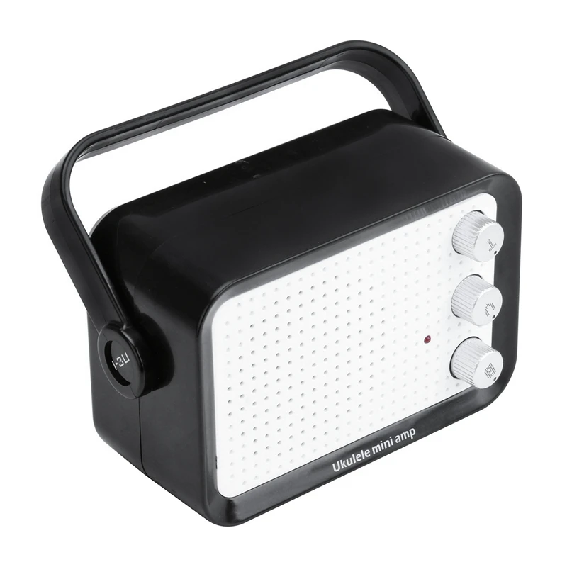 

BELCAT Mini Guitar Amplifier Amp Speaker 3W With 6.35Mm Input 1/4 Inch Headphone Output Supports Volume Tone Adjustment