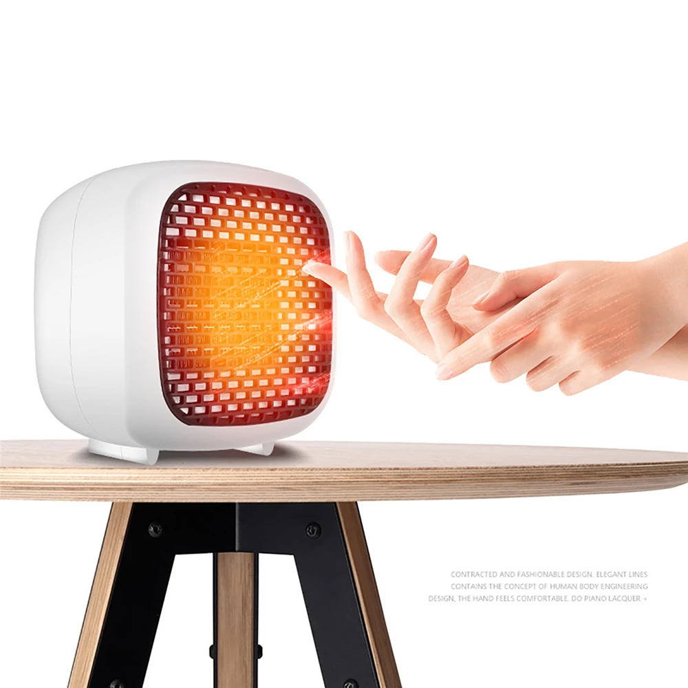 800W Desktop Mini Electric Heater Portable Dormitory Room Fan Heater Heating Warm Air Blower Home Office Warmer Machine
800W Desktop Mini Electric Heater Portable Dormitory Room Fan Heater Heating Warm Air Blower Home Office Warmer Machine