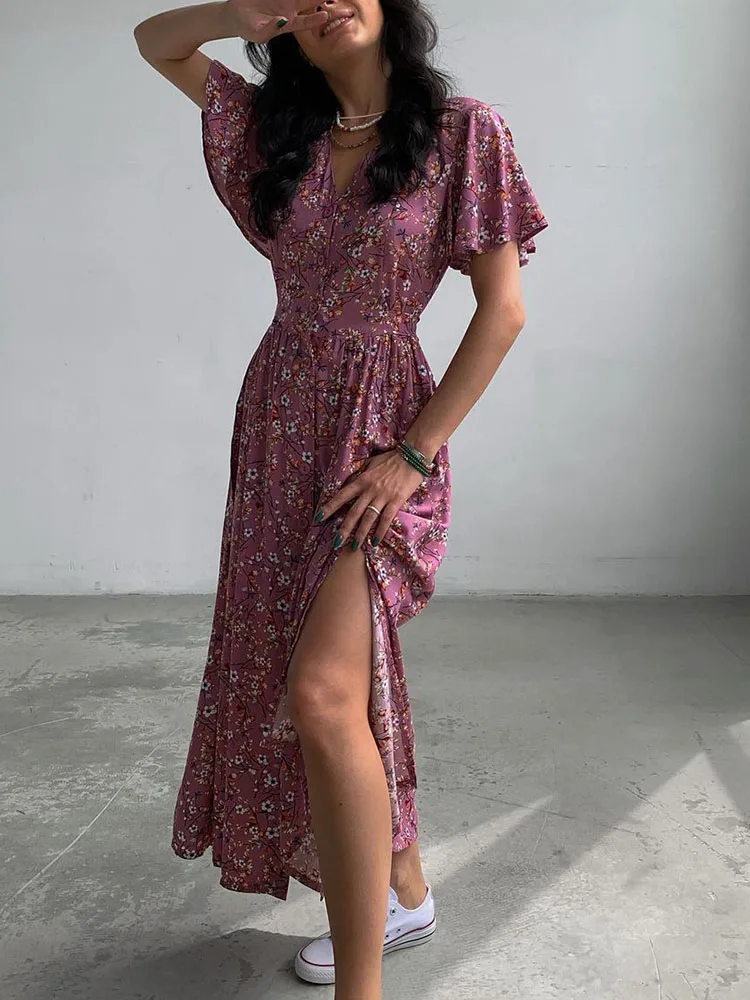 Женское однобортное платье с цветочным принтом, элегантное простое вечернее платье в стиле Харадзюку С V-образным вырезом и разрезом, вечер...
Женское однобортное платье с цветочным принтом, элегантное простое вечернее платье в стиле Харадзюку С V-образным вырезом и разрезом, вечер...