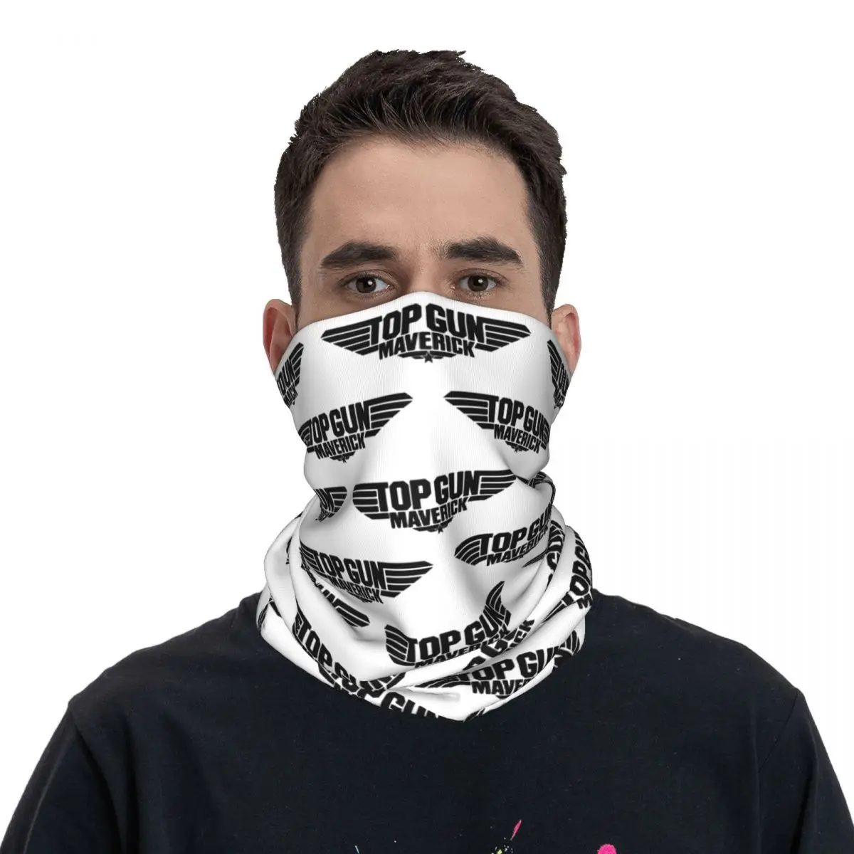 Top Gun Black Maverick Bandana Neck Cover Printed Movie Face Scarf Multi-use Headwear Cycling Unisex Adult Winter
Top Gun Black Maverick Bandana Neck Cover Printed Movie Face Scarf Multi-use Headwear Cycling Unisex Adult Winter