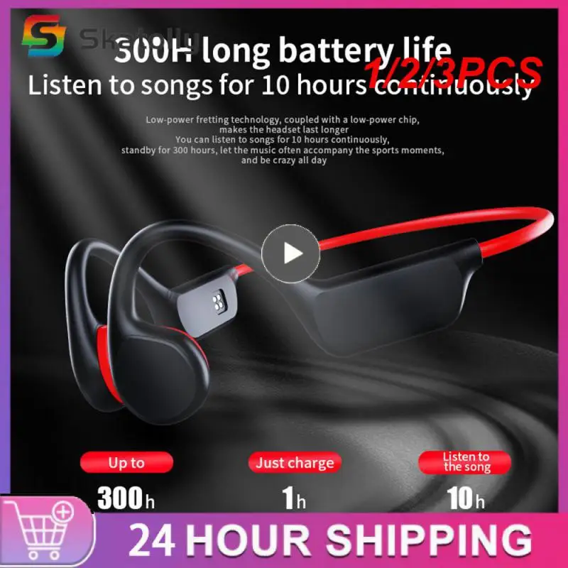 1/2/3PCS Bone Conduction Earphones Wireless IPX8 Waterproof MP3 Player Hifi Ear-hook Headphone With Mic Headset For
1/2/3PCS Bone Conduction Earphones Wireless IPX8 Waterproof MP3 Player Hifi Ear-hook Headphone With Mic Headset For
