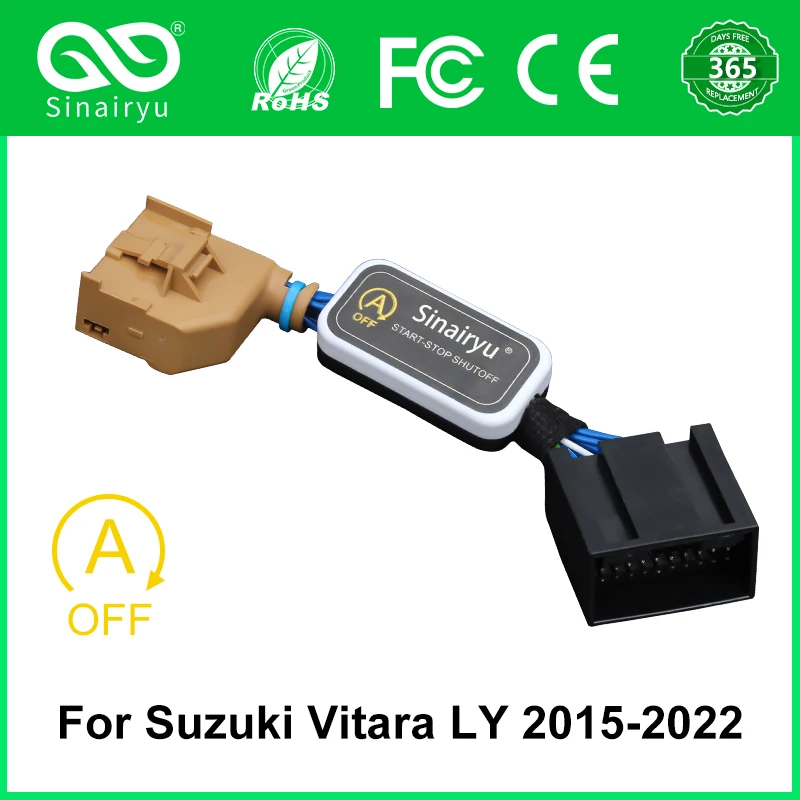 For Suzuki Vitara LY 2015-2022 Car Smart Auto Stop Canceller Automatic Stop Start Engine Eliminator Device Disable Plug Cable
For Suzuki Vitara LY 2015-2022 Car Smart Auto Stop Canceller Automatic Stop Start Engine Eliminator Device Disable Plug Cable