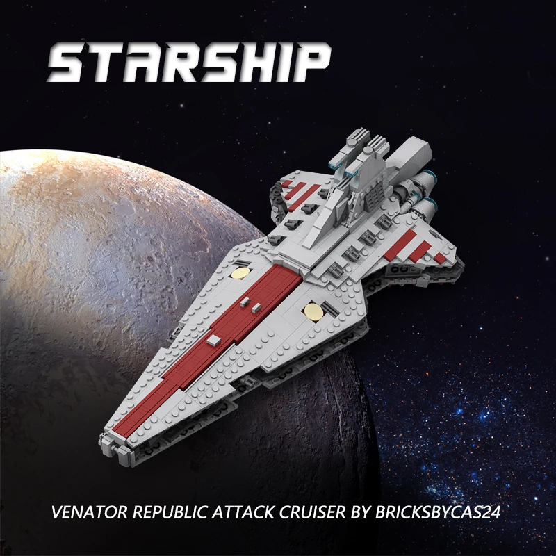 MOC модель эсминца UCS микро-венатор, класс, Республика, атака, Круизер, строительные блоки, космос, война, космос, корабль, кирпичи, игрушки, под...
MOC модель эсминца UCS микро-венатор, класс, Республика, атака, Круизер, строительные блоки, космос, война, космос, корабль, кирпичи, игрушки, под...