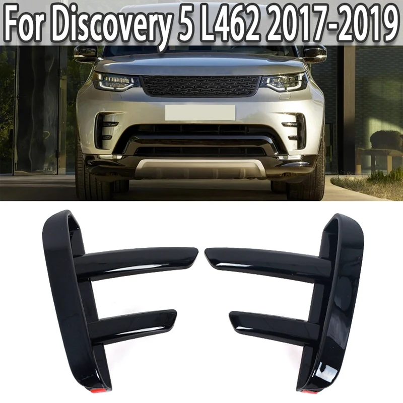 Car Front Bumper Grille Air Vent Cover Front Deflector Air Knife Trim For Land Rover Discovery 5 L462 2017-2019
Car Front Bumper Grille Air Vent Cover Front Deflector Air Knife Trim For Land Rover Discovery 5 L462 2017-2019