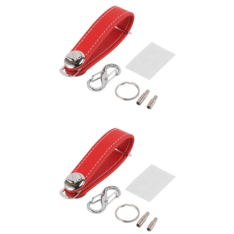2X Fashion Car Key Pouch Bag Case Wallet Holder Chain Key Wallet Ring Pocket Key Organizer Smart Leather Keychain Red
2X Fashion Car Key Pouch Bag Case Wallet Holder Chain Key Wallet Ring Pocket Key Organizer Smart Leather Keychain Red