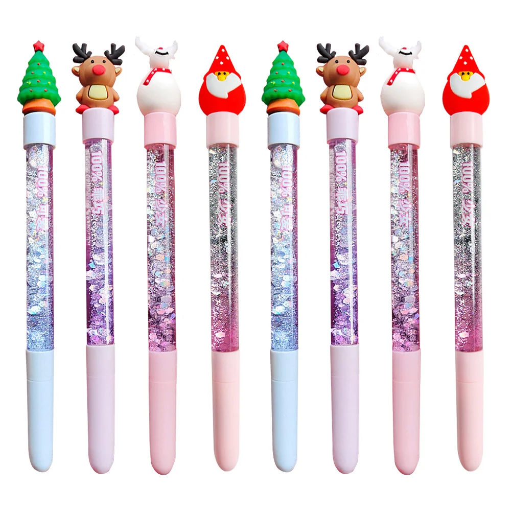 8 Pcs Signing Pen Christmas Quicksand Student Kids Stationary Party Bag Fillers Creative
8 Pcs Signing Pen Christmas Quicksand Student Kids Stationary Party Bag Fillers Creative